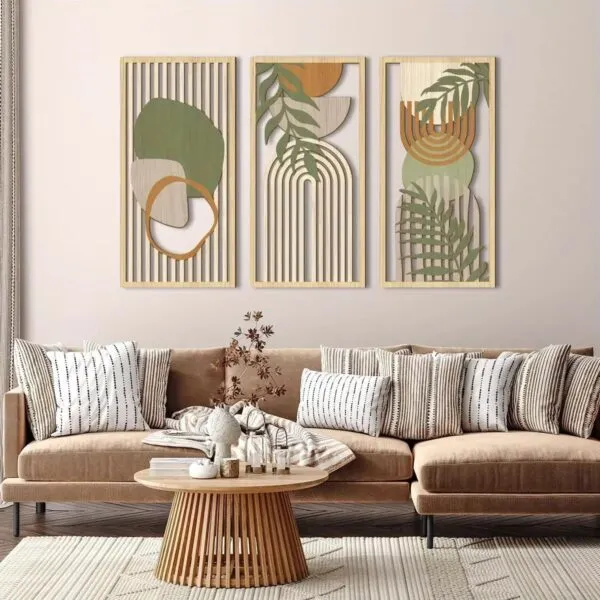 Artystyczny panel ścienny z drewna Artystyczny panel ścienny z drewna