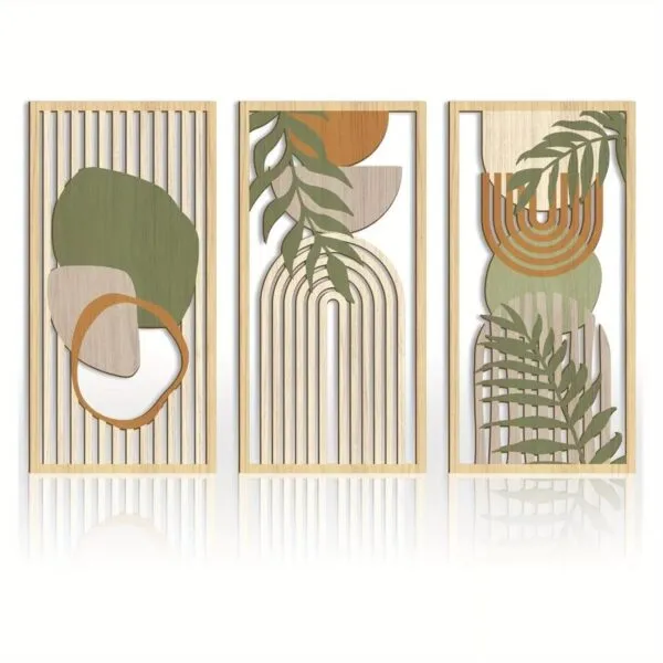 Artystyczny panel ścienny z drewna Artystyczny panel ścienny z drewna
