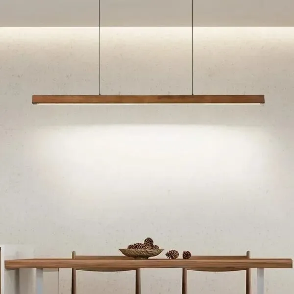 Designerska lampa sufitowa z drewna Designerska lampa sufitowa z drewna