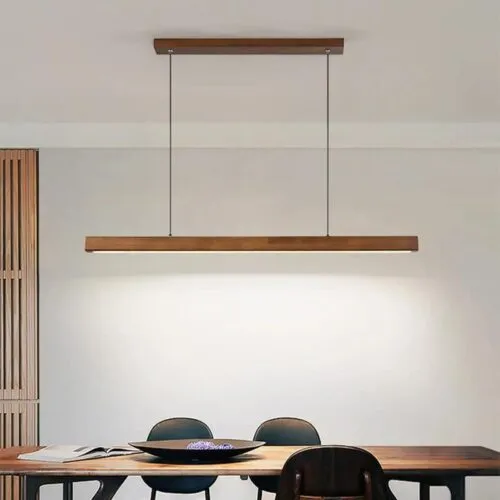 Designerska lampa sufitowa z drewna Designerska lampa sufitowa z drewna
