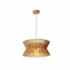 Elegancka lampa wisząca z drewna Elegancka lampa wisząca z drewna