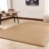 Gruby dywan tatami z rattanu