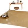 Gruby dywan tatami z rattanu