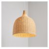 Japońska lampa wisząca z rattanu Japońska lampa wisząca z rattanu