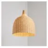 Japońska lampa wisząca z rattanu