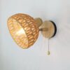 Kinkiet Rattan Retro