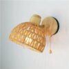 Kinkiet Rattan Retro