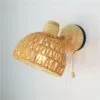 Kinkiet Rattan Retro Kinkiet Rattan Retro