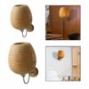 Kinkiet rattanowy boho retro