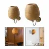 Kinkiet rattanowy boho retro