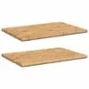 Komplet 2 mat bambusowych naturalnych
