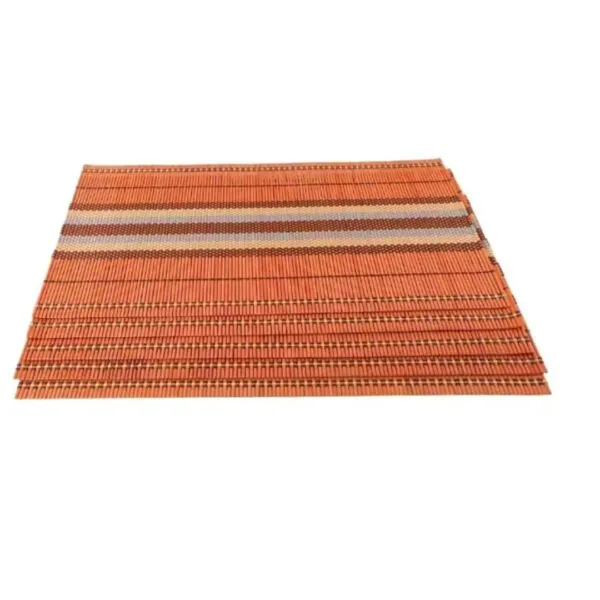 Komplet 5 podkładek bambusowych w stylu boho Komplet 5 podkładek bambusowych w stylu boho