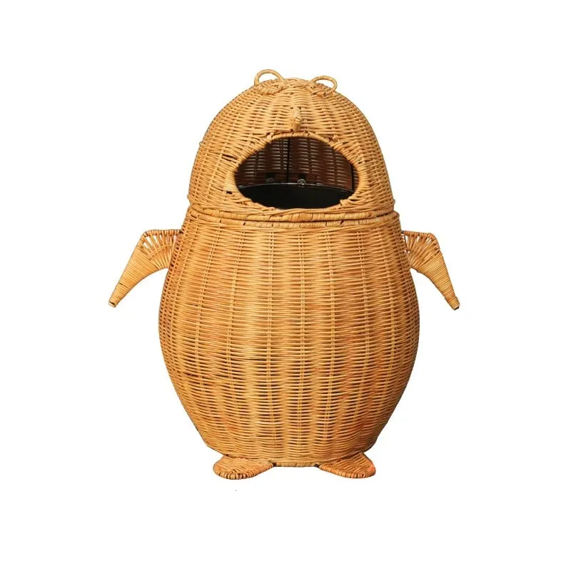 Rattan i bambus w jednym koszu