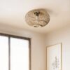 Kreatywna Lampa Wisząca z Bambusa w Stylu Japońskim