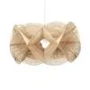 Kreatywna lampa wisząca z rattanu