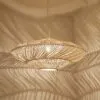 Kreatywna lampa wisząca z rattanu w stylu chińskim
