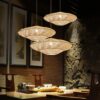 Kreatywna lampa wisząca z rattanu w stylu chińskim Kreatywna lampa wisząca z rattanu w stylu chińskim