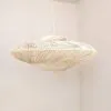 Kreatywna lampa wisząca z rattanu w stylu chińskim