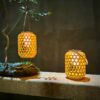 Lampa solarna Rattan Design