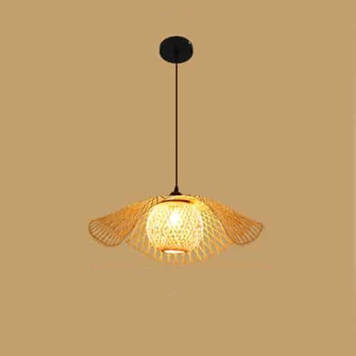 Lampa sufitowa z rattanu Lampa sufitowa z rattanu
