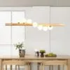 Lampa wisząca nordycka z 7 kulami