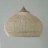 Lampa wisząca Rattan Retro w Stylu Chińskim