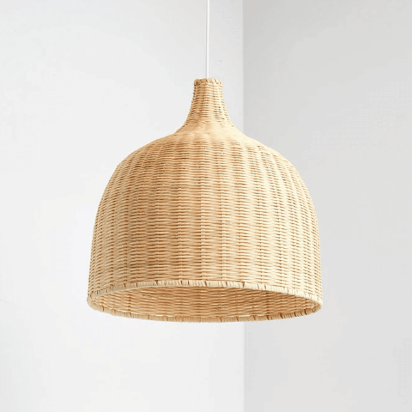 Lampa Wisząca Rattan Styl Azjatycki