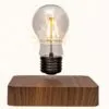 Lampa wisząca z drewna z magnetycznym zawieszeniem