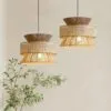 Lampa wiszaca z rattanu Lampa wiszaca z rattanu