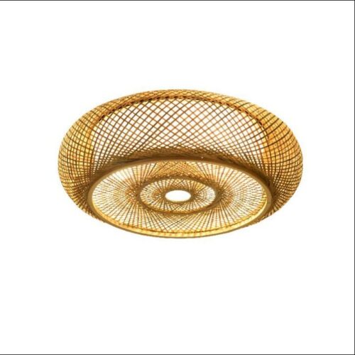 Lampa wisząca z rattanu 2