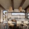 Lampa wiszaca z rattanu LED Boho Lampa wiszaca z rattanu LED Boho