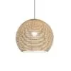 Lampa wisząca z rattanu LED w stylu chińskim