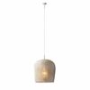 Lampa wisząca z rattanu LED w stylu japońskim