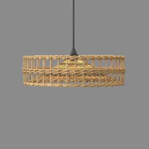 Lampa wiszaca z rattanu nowoczesna i naturalna Lampa wiszaca z rattanu nowoczesna i naturalna