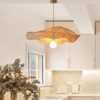 Lampa wiszaca z rattanu vintage
