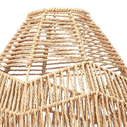 Lampa wisząca z rattanu w kształcie kropli Lampa wisząca z rattanu w kształcie kropli