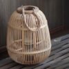 Lampa Wisząca z Rattanu w Stylu Vintage beżowa Lampa Wisząca z Rattanu w Stylu Vintage beżowa