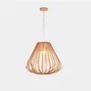 Lampa Wisząca z Wikliny LED w Stylu Skandynawskim