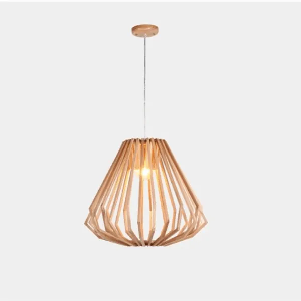 Lampa Wisząca z Wikliny LED w Stylu Skandynawskim