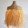 Lampa wisząca ze słomy Lampa wisząca ze słomy
