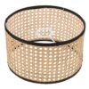 Lampka rattanowa w stylu retro