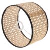 Lampka rattanowa w stylu retro