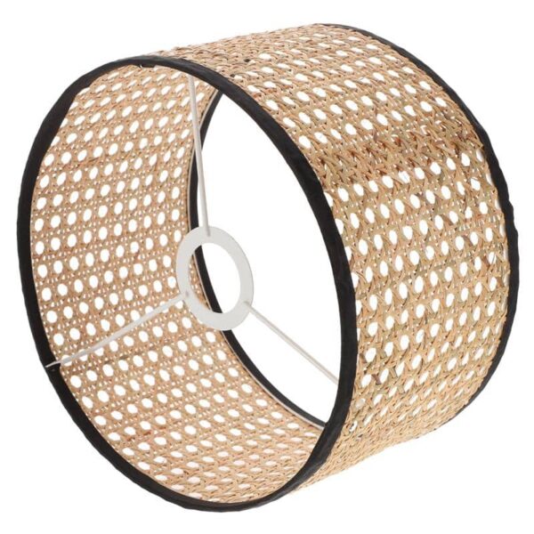 Lampka rattanowa w stylu retro