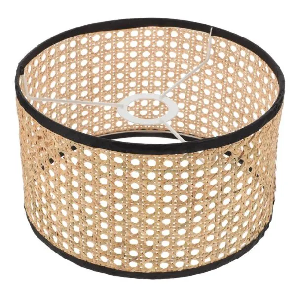 Lampka rattanowa w stylu retro