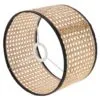 Lampka rattanowa w stylu retro