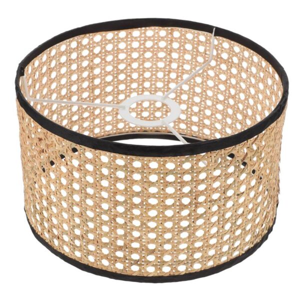 Lampka rattanowa w stylu retro