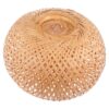 Lampka rattanowa z kloszem