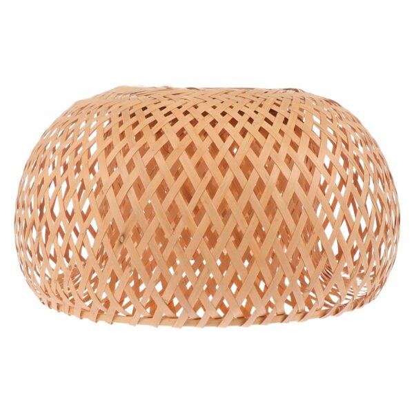 Lampka rattanowa z kloszem
