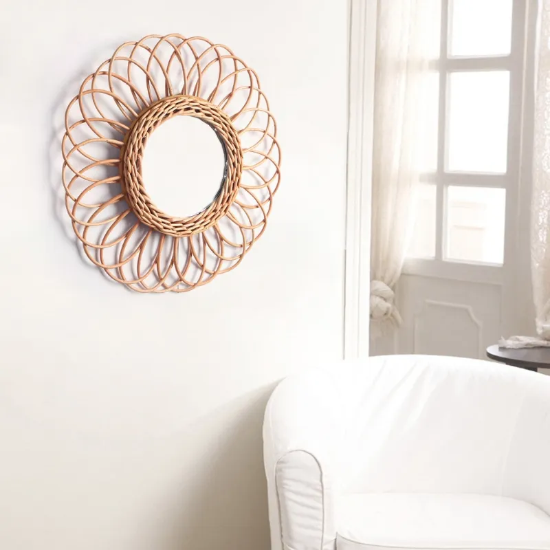 Rattan, pleciona rama, spiralny kwiat