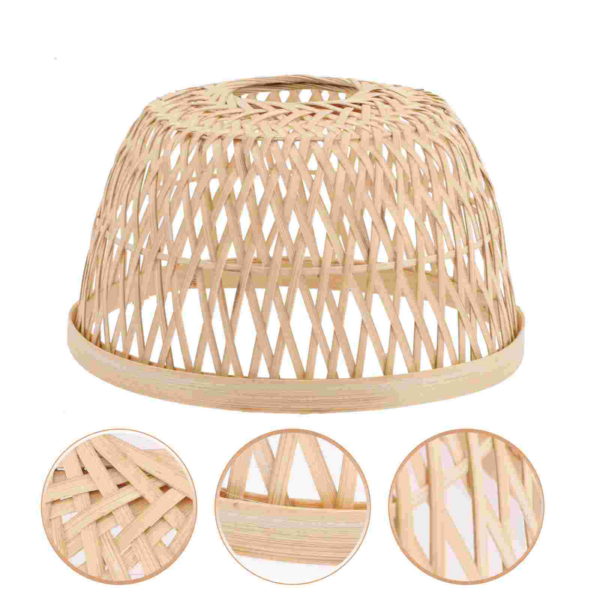 Minimalistyczny klosz z rattanu Minimalistyczny klosz z rattanu